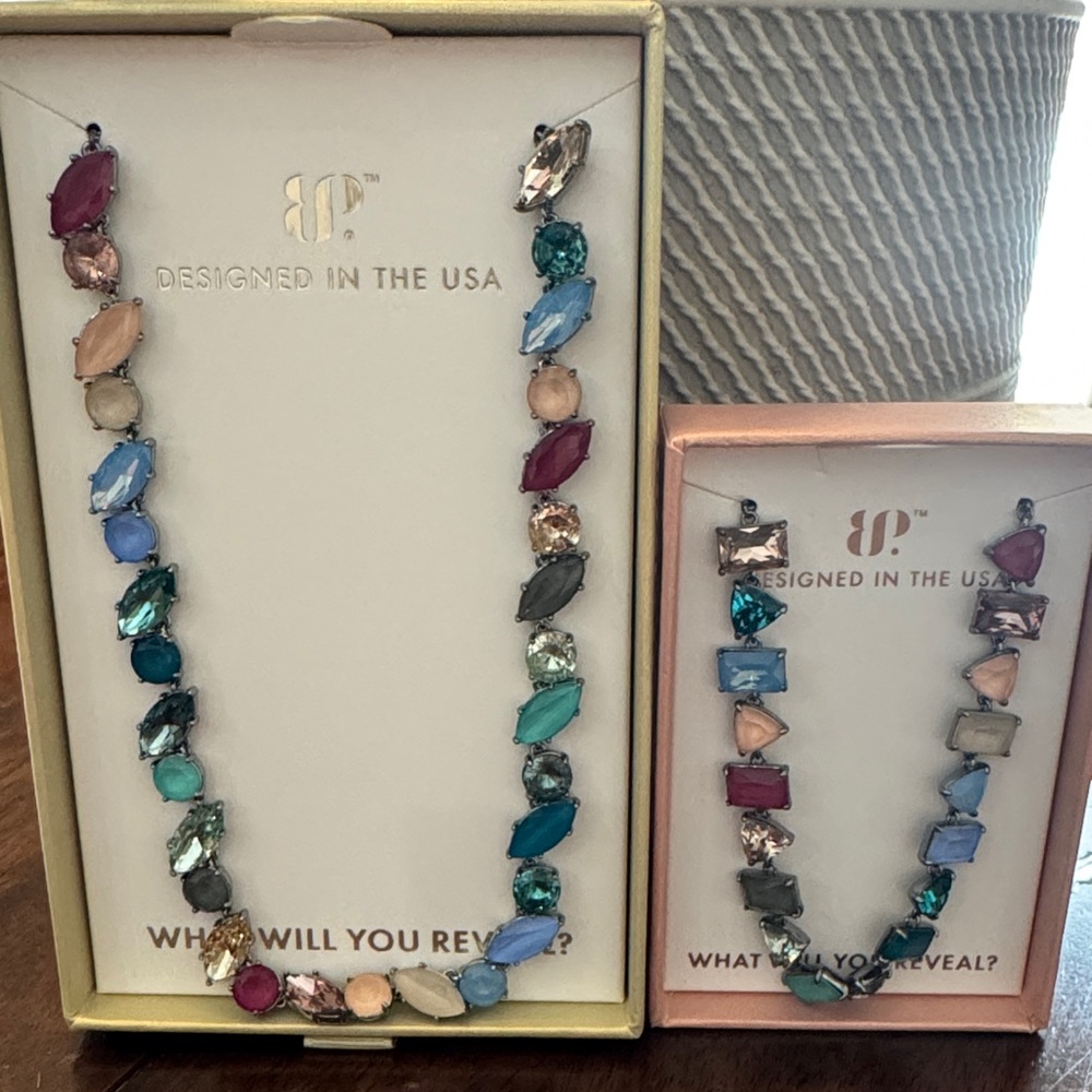 Bomb Party Jewel Candy Necklace Bracelet Set